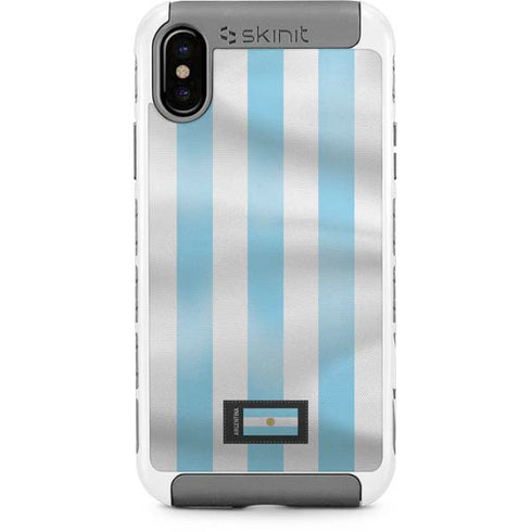 Argentina Soccer Flag iPhone X/XS Cargo Case